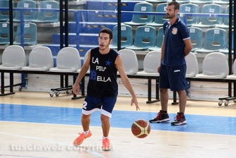Il primo allenamento della Stella azzurra