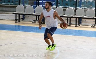 Il primo allenamento della Stella azzurra
