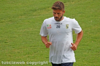 Il primo allenamento della Viterbese