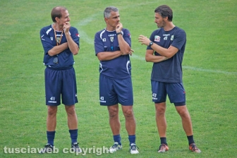 Il primo allenamento della Viterbese