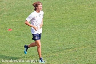 Il primo allenamento della Viterbese