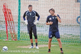 Il primo allenamento della Viterbese