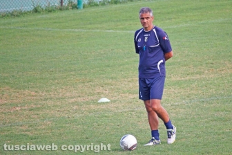 Il primo allenamento della Viterbese