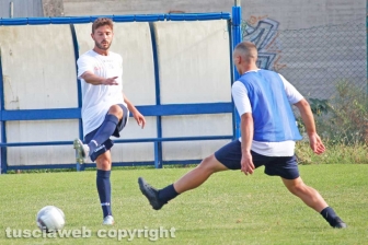 Il primo allenamento della Viterbese