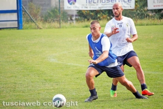 Il primo allenamento della Viterbese