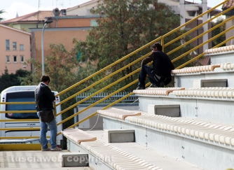 Il primo allenamento di Nofri al Rocchi