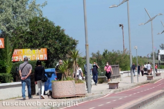 Tarquinia lido - Il primo weekend senza autocertificazione