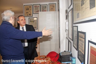 Il questore Fausto Vinci in visita a Tusciaweb