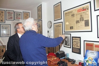 Il questore Fausto Vinci in visita a Tusciaweb