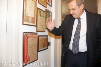 Il questore Fausto Vinci in visita a Tusciaweb