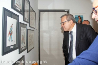 Il questore Fausto Vinci in visita a Tusciaweb