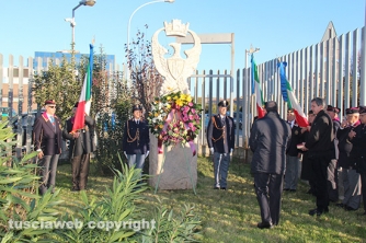 La cerimonia di commemorazione dei caduti della polizia
