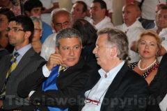 Il presidente della Provincia Meroi