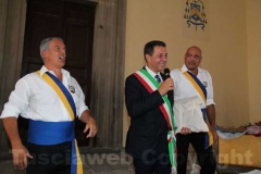 Il sindaco Marini al raduno