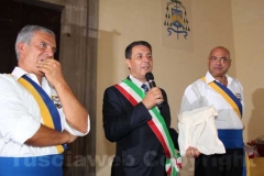 Il sindaco Marini al raduno