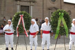 I facchini si preparano per il giro