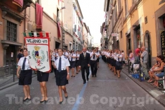 Un momento del giro delle sette chiese