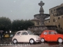 Il raduno delle Fiat 500 a piazza della Rocca