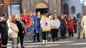 A Montefiascone il raduno provinciale dei bersaglieri con fanfare e labari