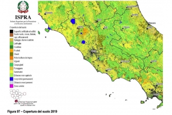 Rapporto Ispra-Snpa - Copertura del suolo 2019