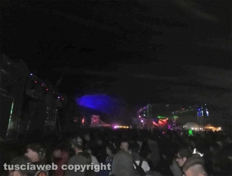 Il rave party alla centrale di Montalto di Castro