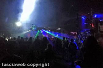 Il rave party alla centrale di Montalto di Castro