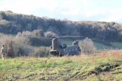Recupero dell\'elicottero precipitato - L\'intervento di un CH-47 Chinook