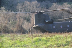 Recupero dell\'elicottero precipitato - L\'intervento di un CH-47 Chinook