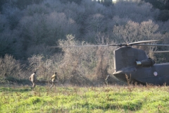 Recupero dell\'elicottero precipitato - L\'intervento di un CH-47 Chinook