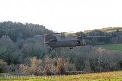 Recupero dell\'elicottero precipitato - L\'intervento di un CH-47 Chinook