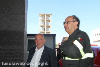 Il reparto operativo della caserma dei vigili del fuoco