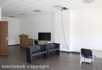 Il reparto operativo della caserma dei vigili del fuoco