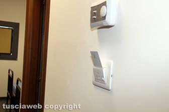 Il reparto operativo della caserma dei vigili del fuoco