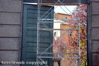 Il restauro di Porta della Verità