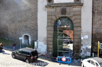Il restauro di Porta della Verità