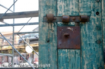 Il restauro di Porta della Verità