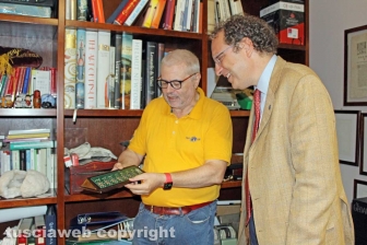 Il rettore dell'Unitus in visita a Tusciaweb