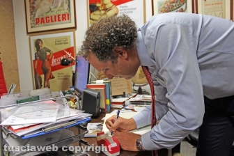 Il rettore dell'Unitus in visita a Tusciaweb
