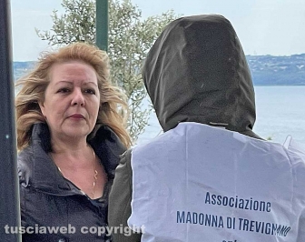 Madonna di Trevignano - La sedicente veggente Gisella Cardia