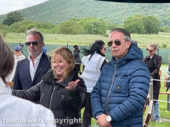 Madonna di Trevignano - La sedicente veggente Gisella Cardia col marito Gianni