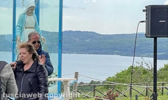 Madonna di Trevignano - La sedicente veggente Gisella Cardia