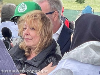 Madonna di Trevignano - La sedicente veggente Gisella Cardia col marito Gianni