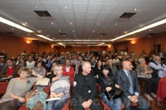 Il pubblico all\'Hotel Salus