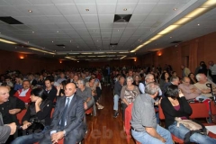 Il pubblico all\'Hotel Salus