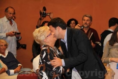 Renzi saluta Daniela Bizzarri