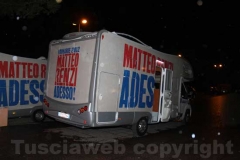 Il camper di Matteo Renzi