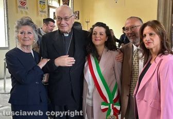 Il saluto del vescovo Lino Fumagalli