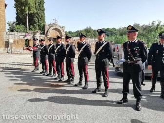Il saluto dell'Arma a Daniele Gatti