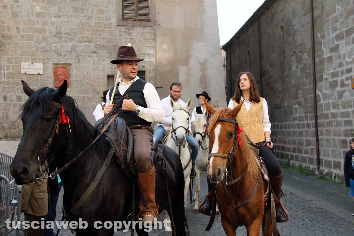 Viterbo - Il santissimo Salvatore tra le vie del centro