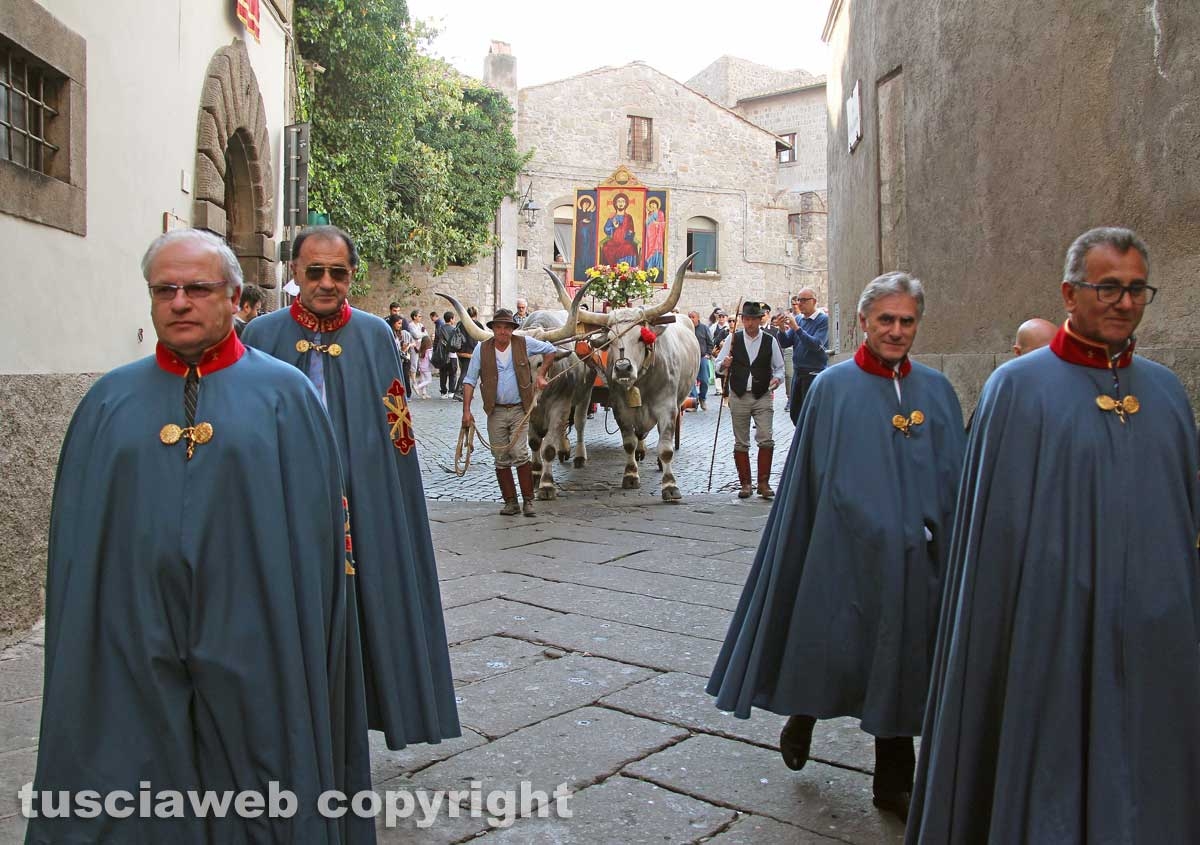 Viterbo - Il santissimo Salvatore tra le vie del centro